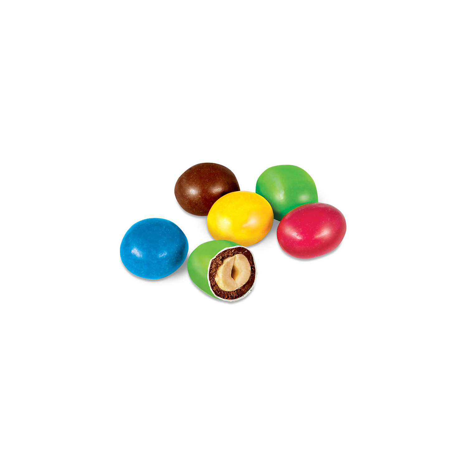 Драже KDV арахис в шоколадной и сахарной цветной глазури 2 упаковки по 500 грамм - фото 1