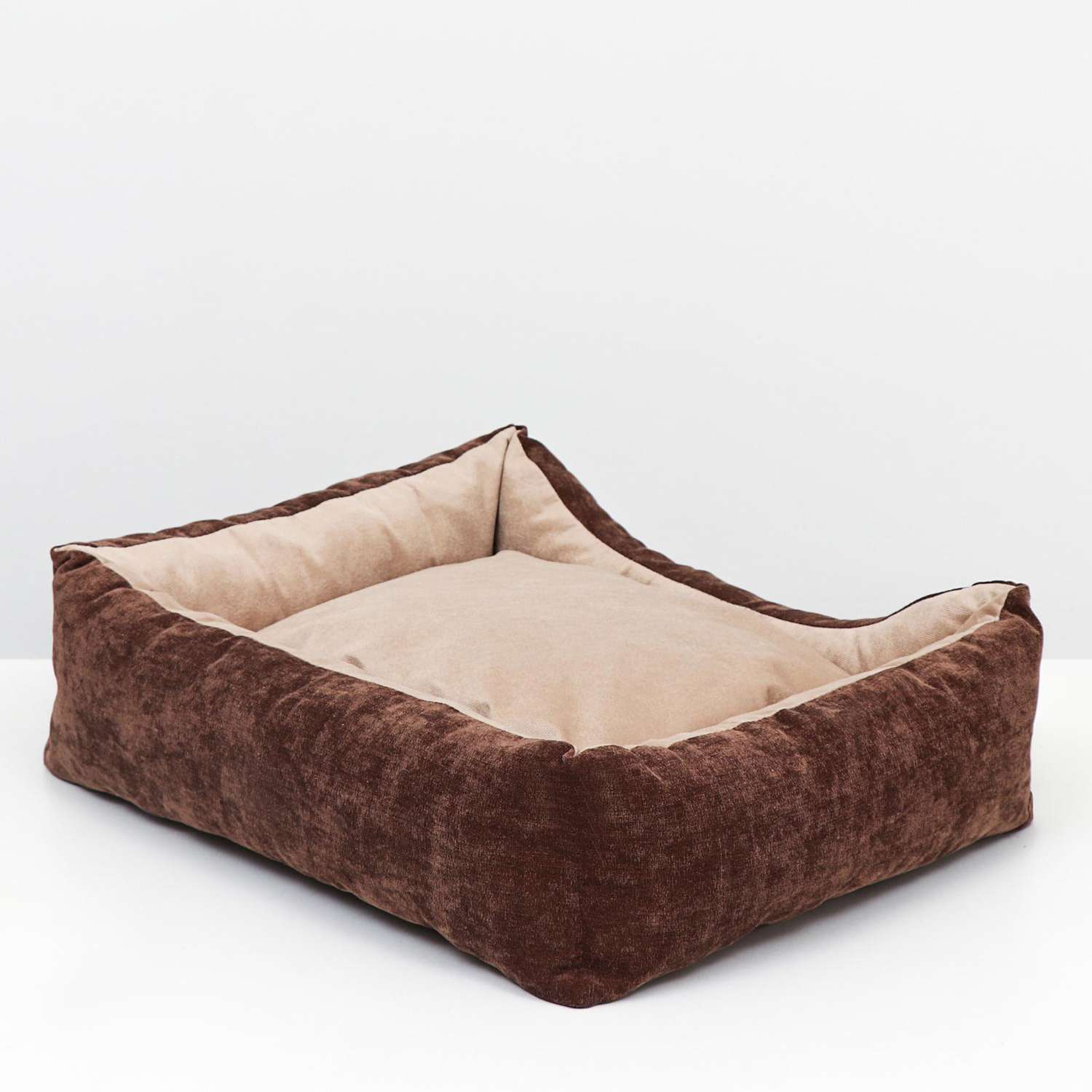 Лежанка Пижон со съемным чехлом мебельная ткань поролон 55х45х15 см - фото 2