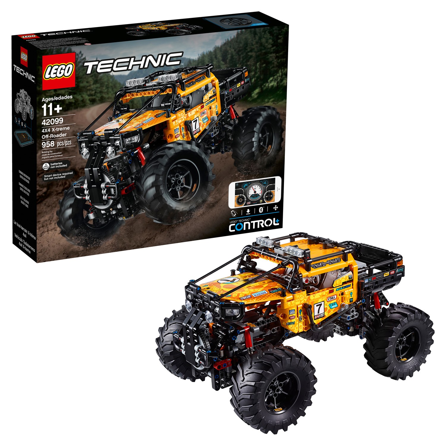 Конструктор LEGO Technic Экстремальный внедорожник 42099