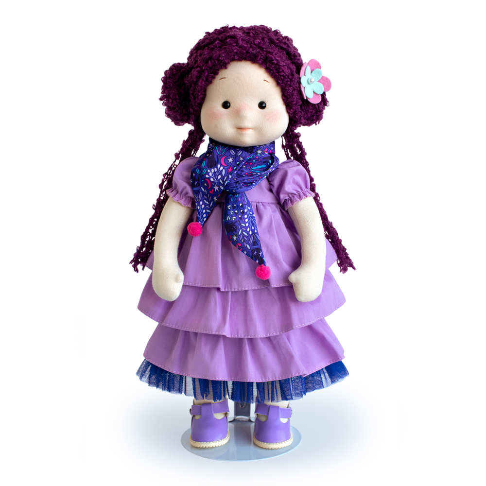 Мягкая кукла BUDI BASA Тиана с кошечкой Черничкой 38 см Minimalini Mm-Tiana-01 Mm-Tiana-01 - фото 5