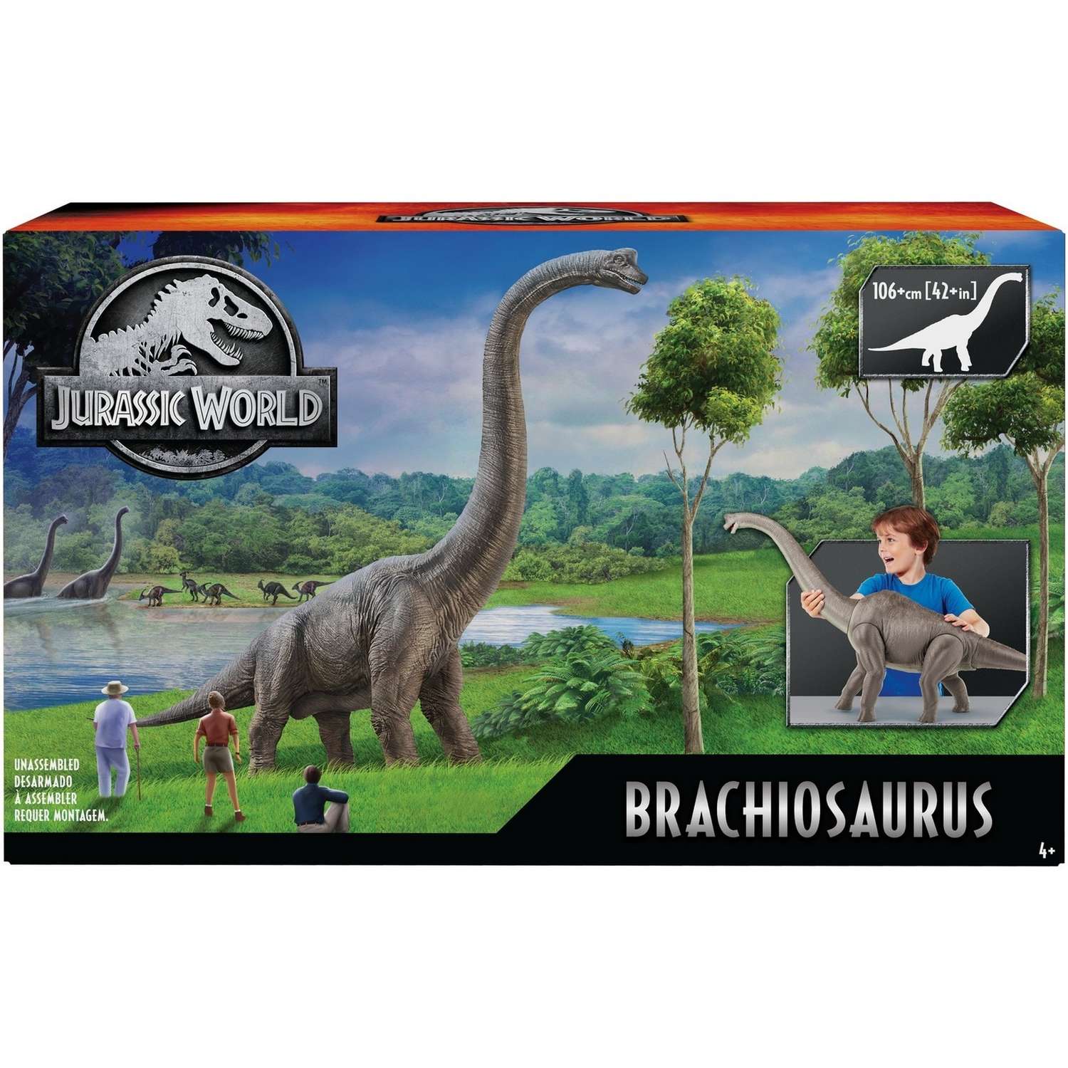 Фигурка Jurassic World Брахиозавр Колоссальный GNC31 - фото 2