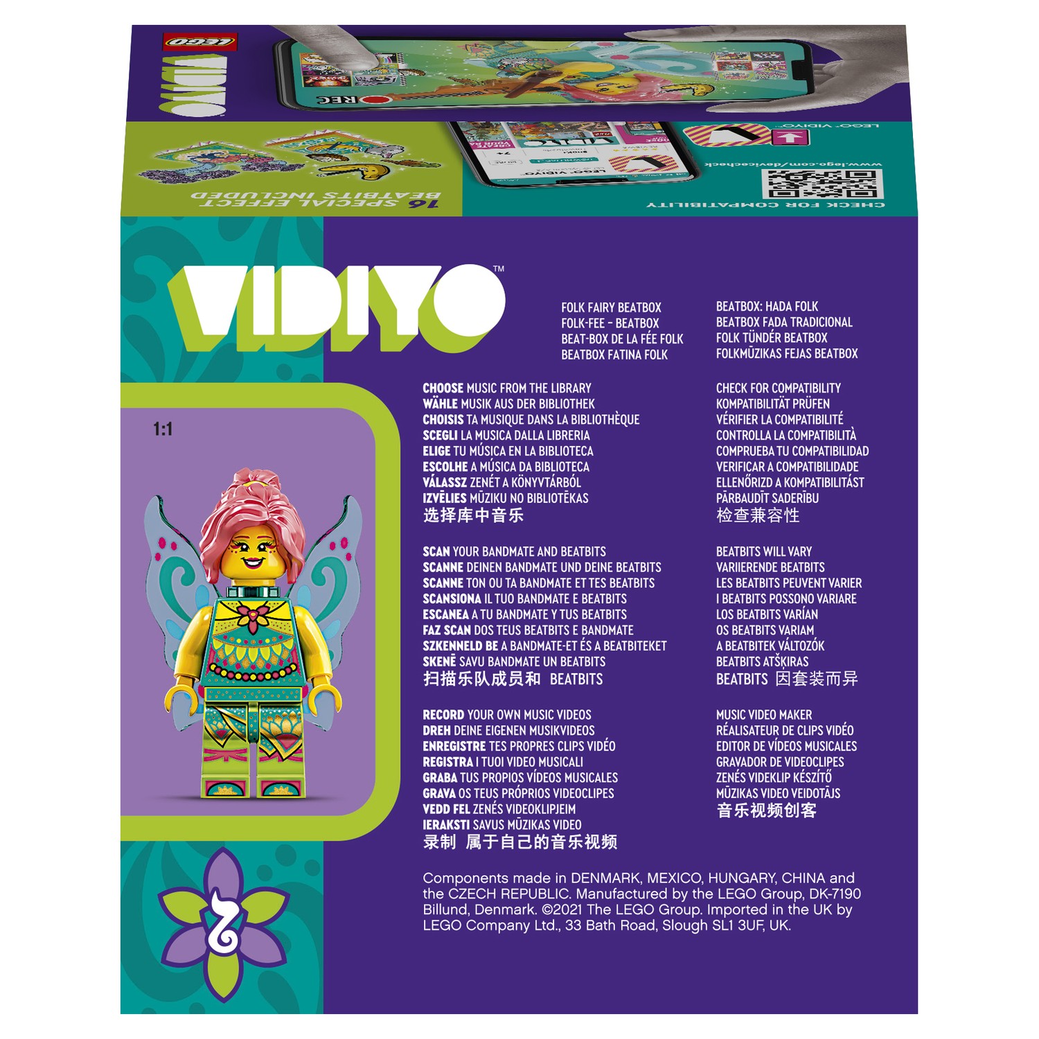 Конструктор LEGO VIDIYO Folk Fairy BeatBox (Битбокс Феи Фолка) 43110 - фото 3