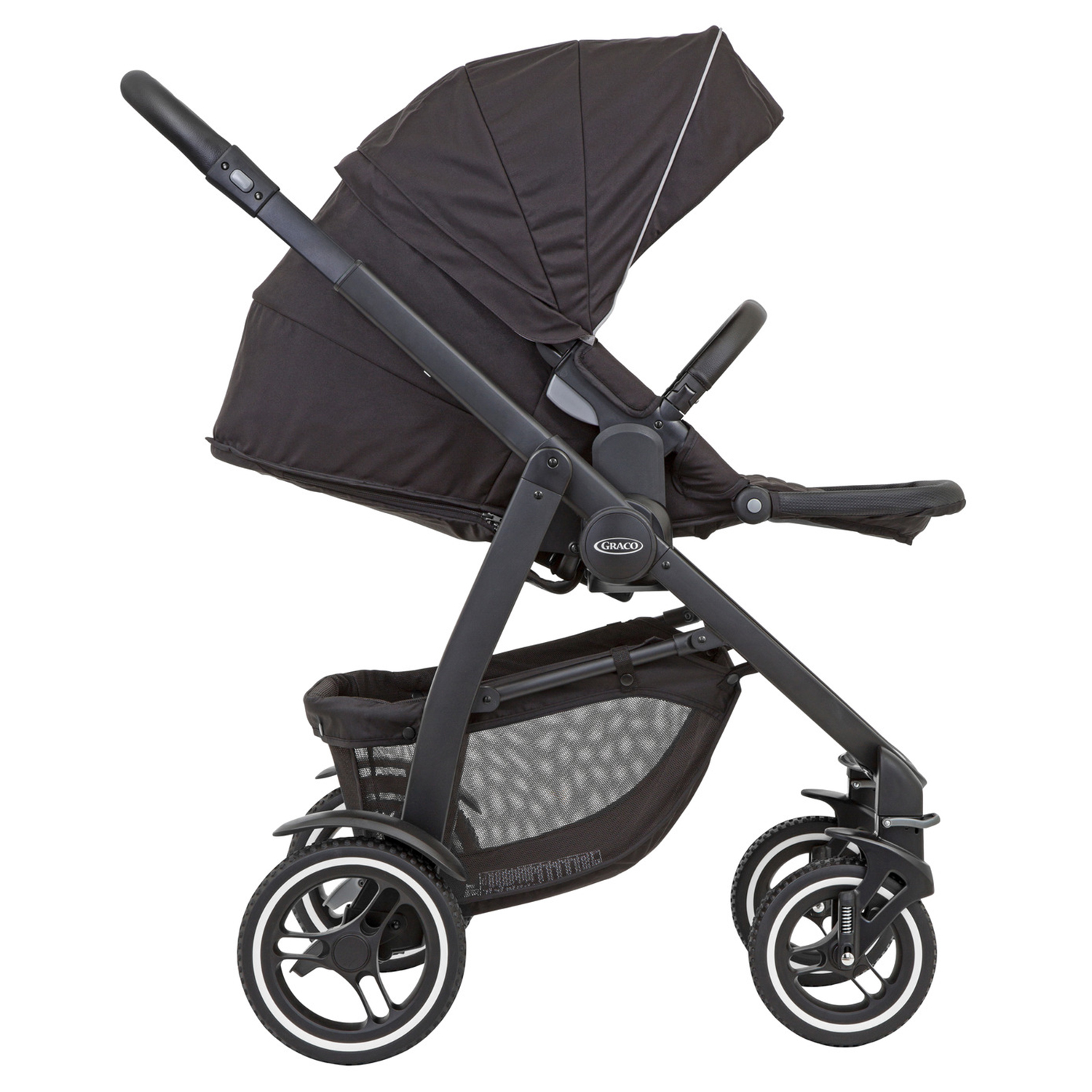 Коляска Graco Evo Xt Black 6CM999BLCEU - фото 6