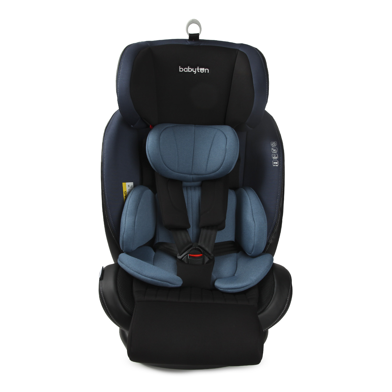 Автокресло Babyton Multi-Stage Black-Blue Isofix 0+/1/2/3 (0-36 кг) - фото 10