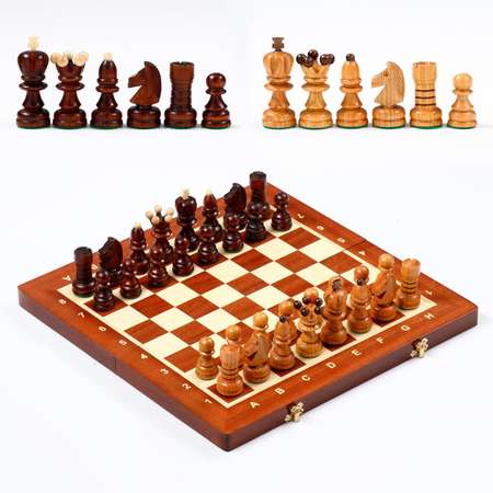 Шахматы Sima-Land «Жемчуг» 40.5х40.5 см король h 8.5 см пешка h 5 см
