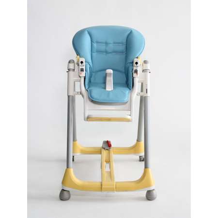 Чехол из экокожи Чехольчик ОК на стульчик для кормления Peg perego Prima Pappa Diner голубой