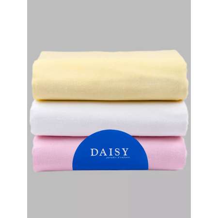 Пеленка фланелевая Daisy 3шт. 90х120см