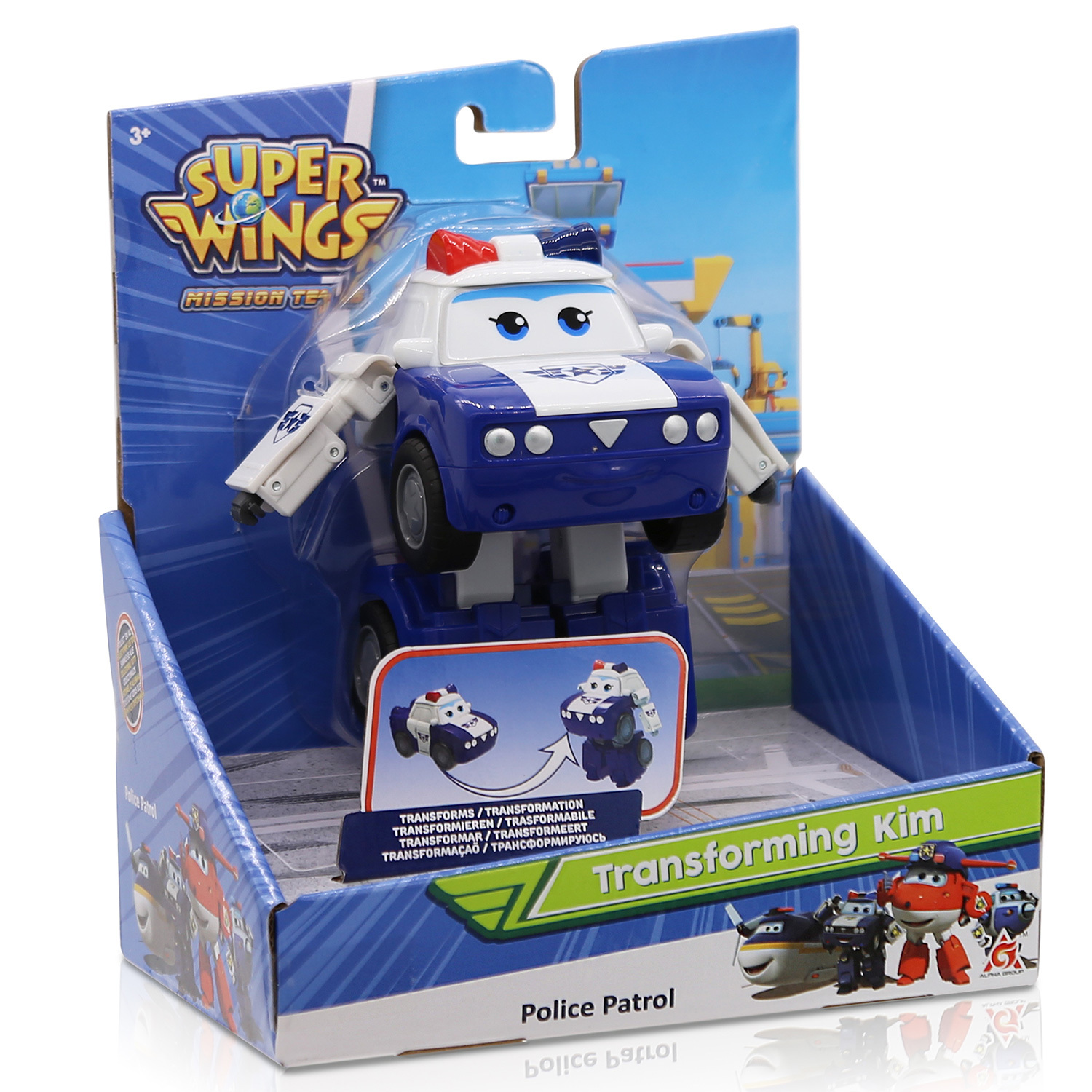 Трансформер Super Wings Ким EU730233 купить по цене 299 ₽ в  интернет-магазине Детский мир