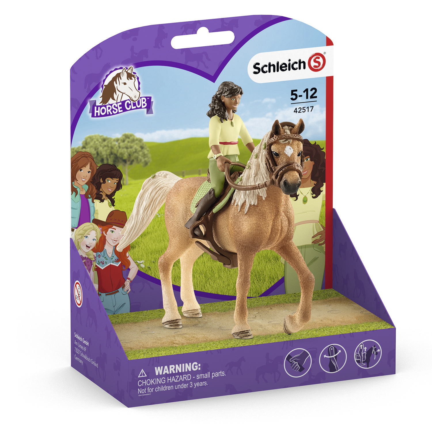 Набор SCHLEICH Наездница Сара 4предмета 42517 - фото 2