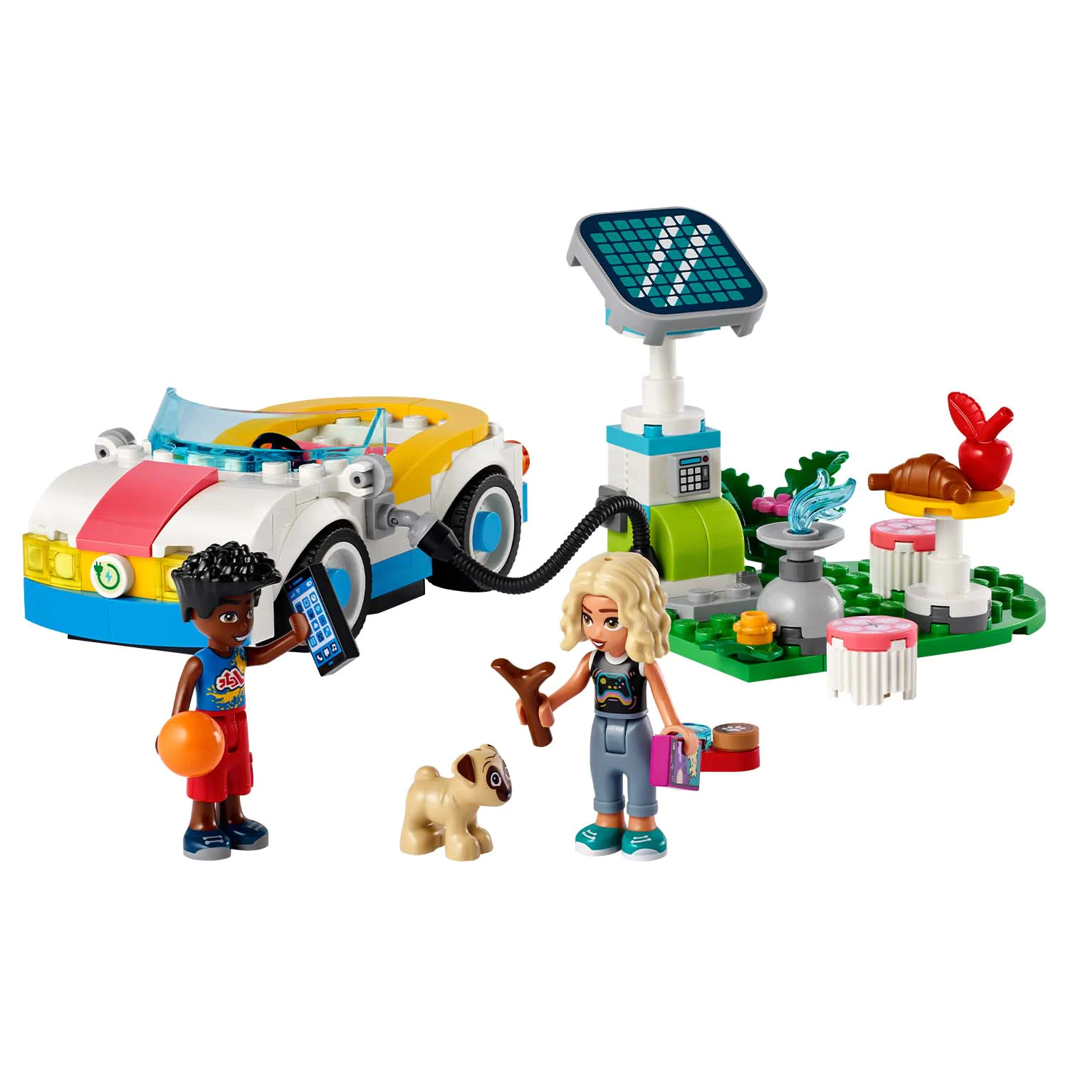 Конструктор детский LEGO Friends Электромобиль 42609 - фото 2