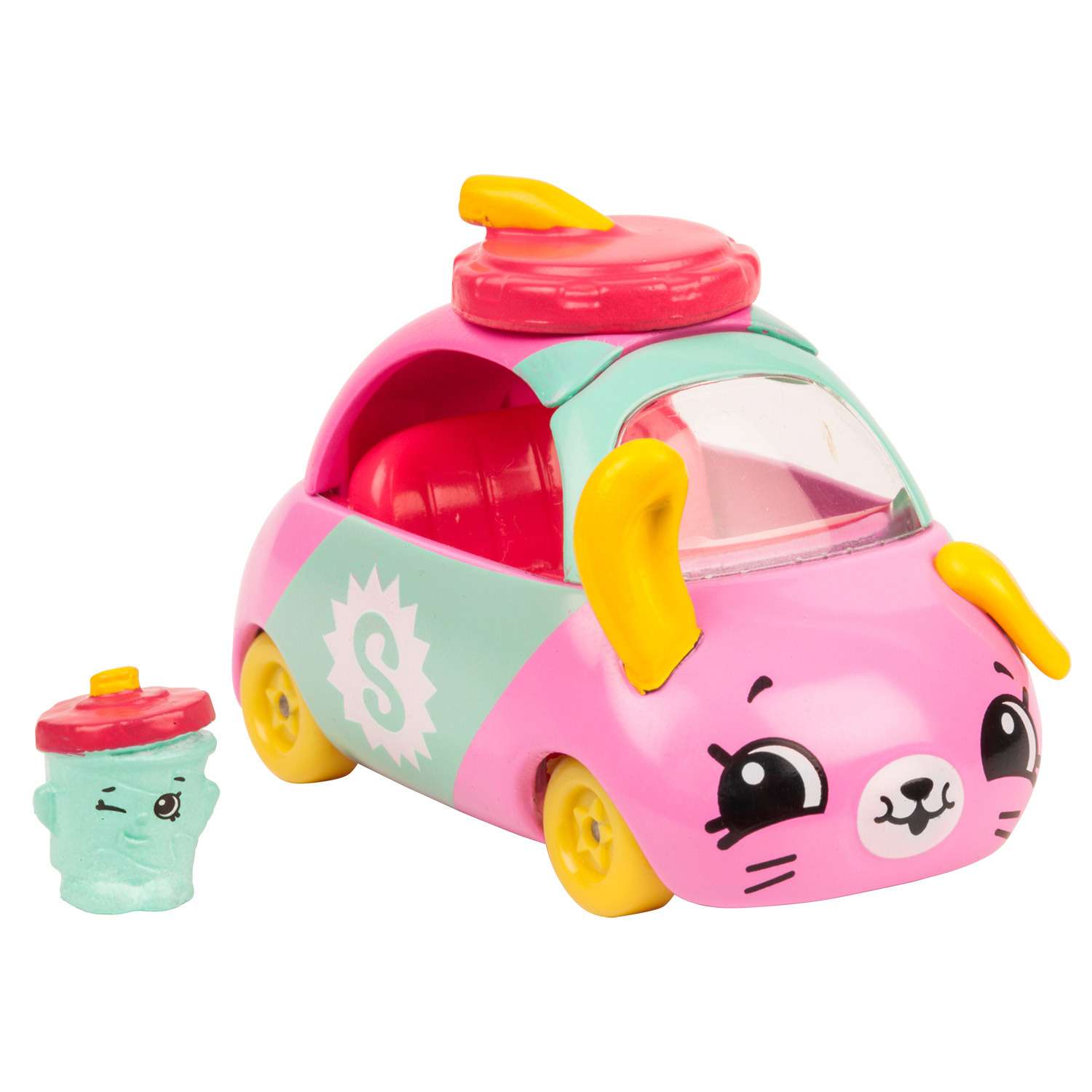 Машинки Cutie Cars 3шт +мини-фигурки Shopkins S3 Вкусный перекус 57139 - фото 10