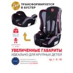 Автокресло BabyCare Upiter черно-красный