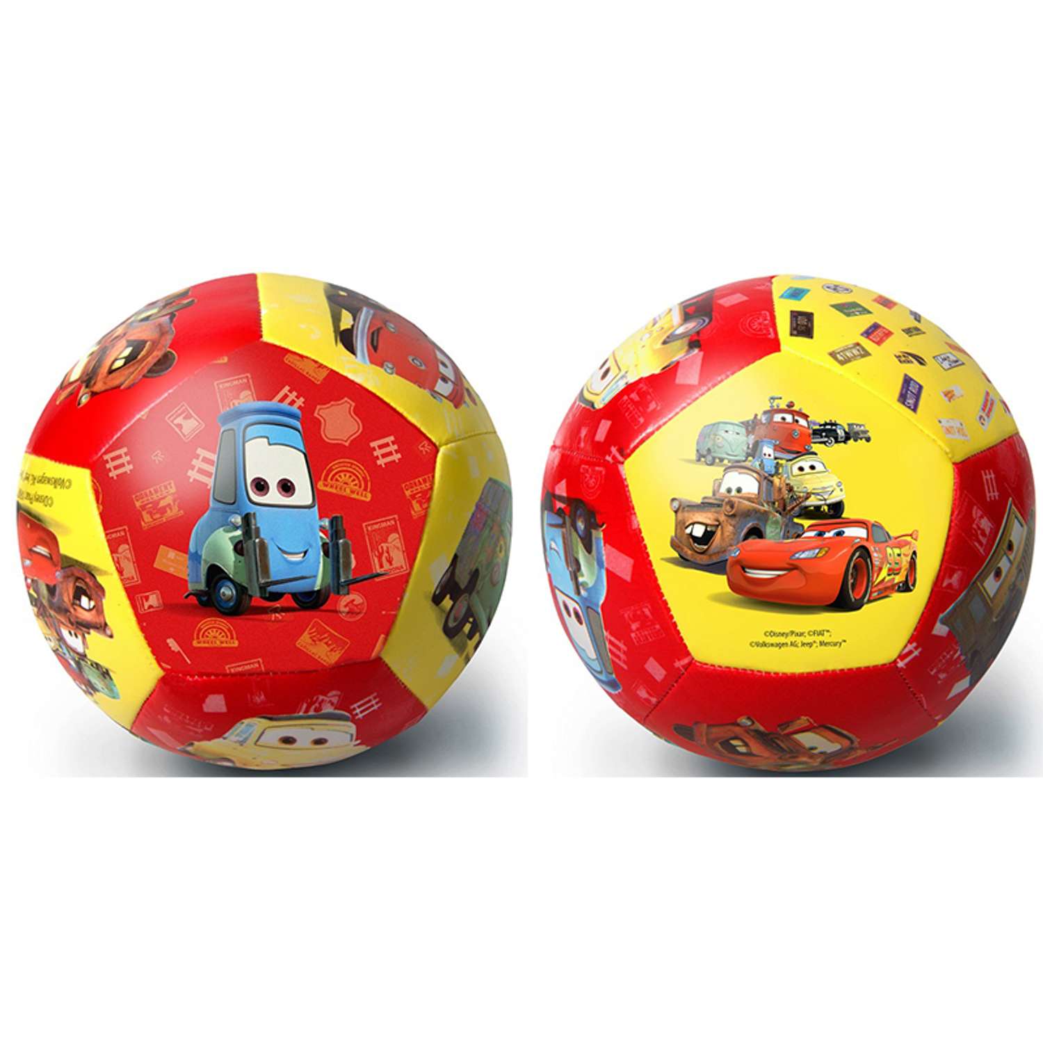 Мяч FRESH-TREND Тачки мягкий 12.5см 80502FT - фото 1