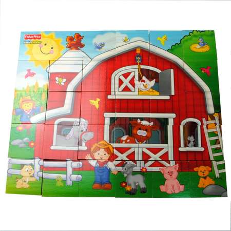 Кубики Fisher Price Алфавит 30шт FP 30544