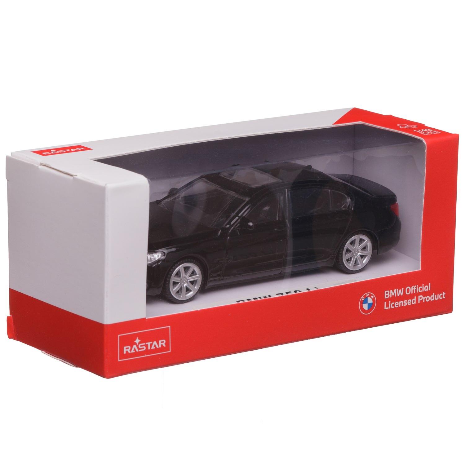 Автомобиль Rastar BMW 1:43 без механизмов черный 37600B - фото 2