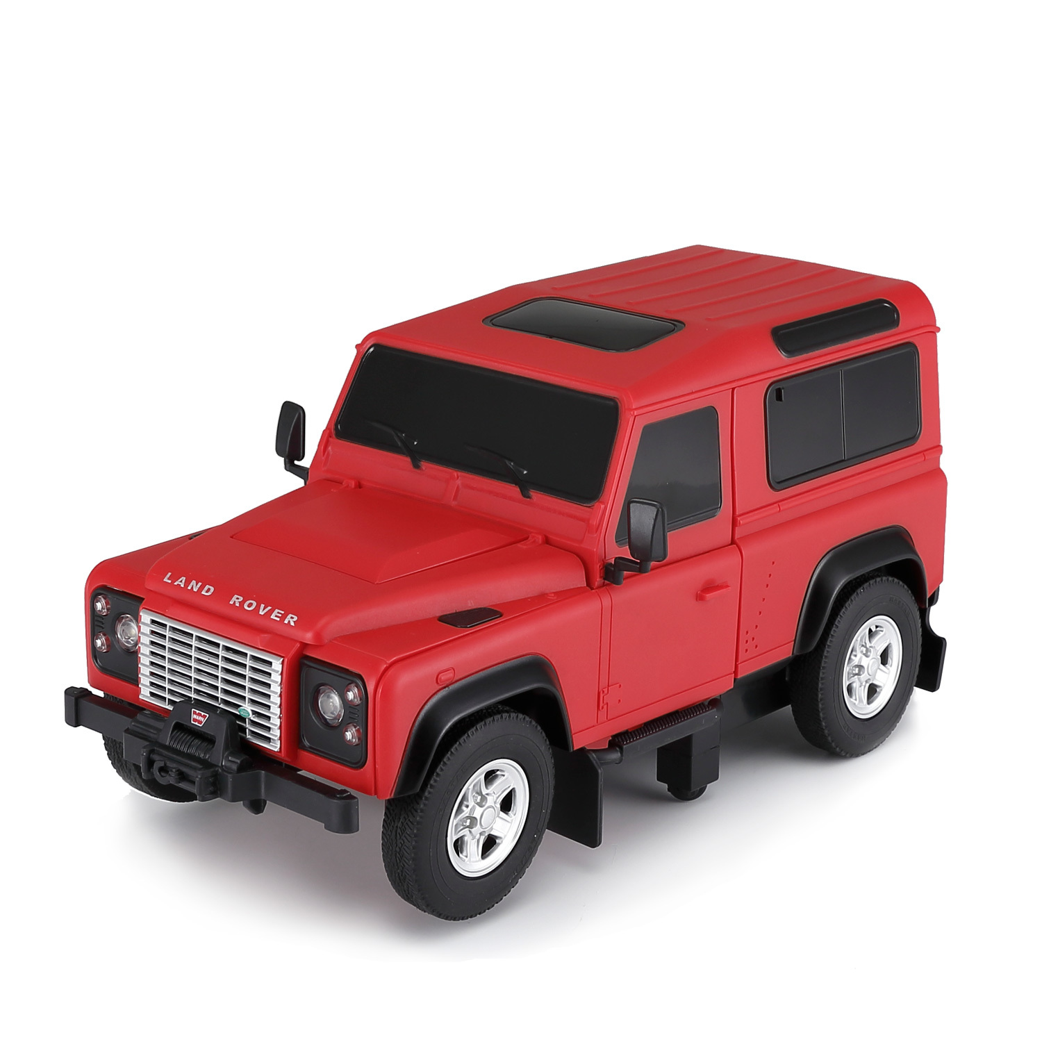 Машина Rastar радиоуправляемая 1:14 Land Rover Defender Трансформер Красный  76420