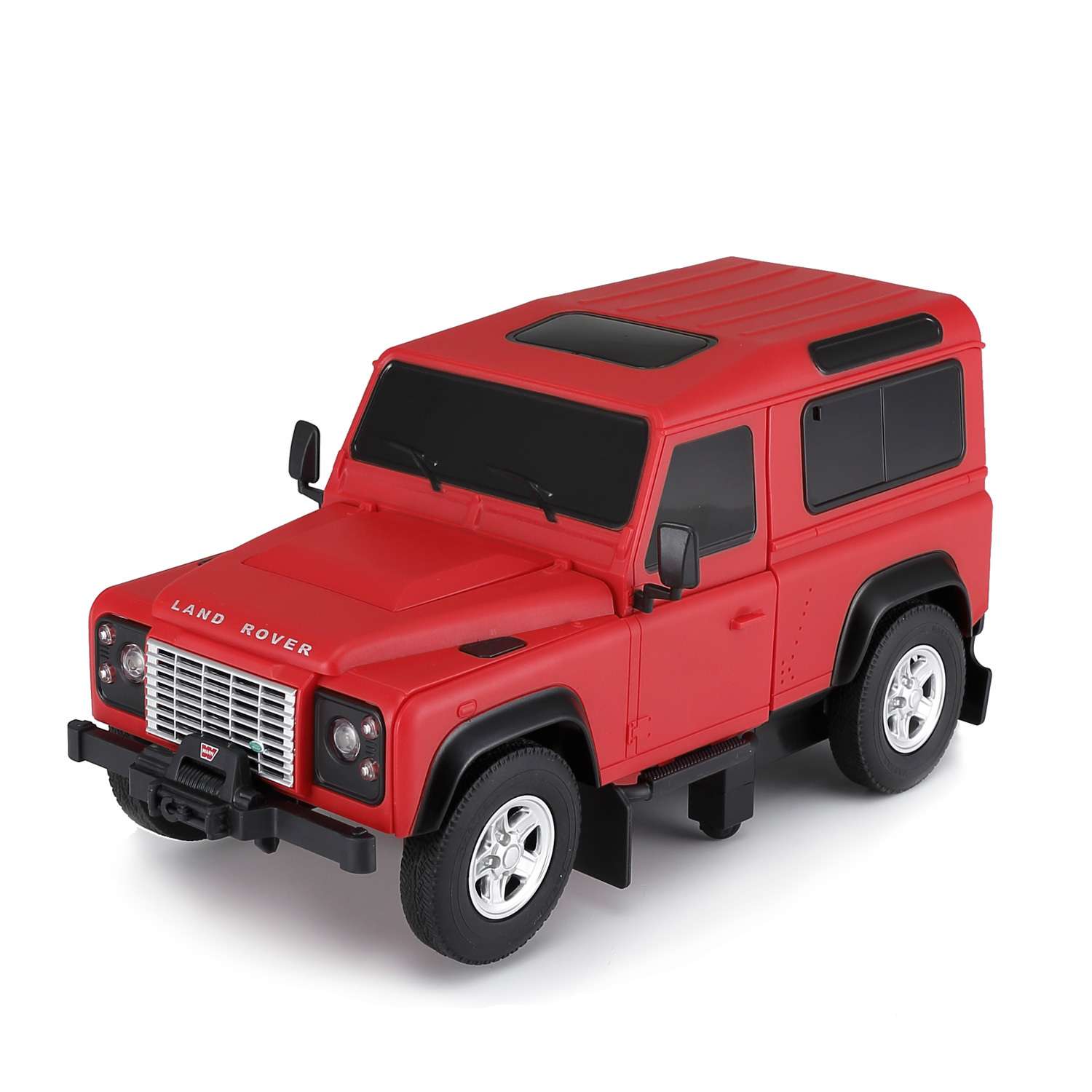 Машина Rastar радиоуправляемая 1:14 Land Rover Defender Трансформер Красный 76420 - фото 1