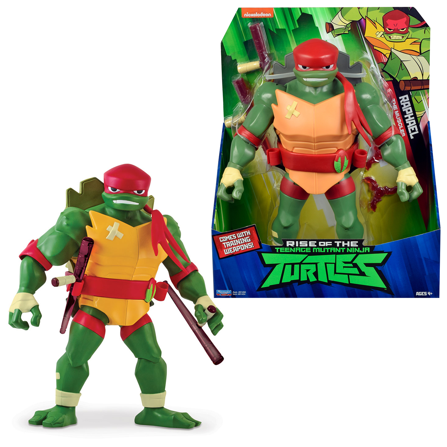 Фигурка TMNT Рафаэль Силач 81454 - фото 5