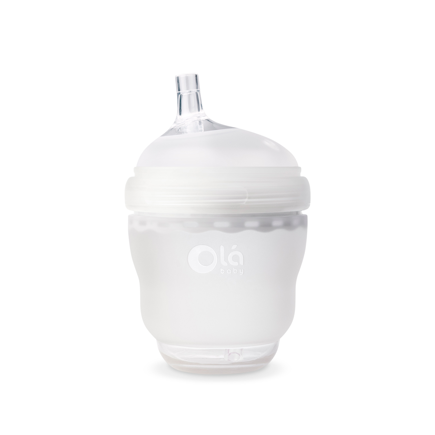 Насадка для бутылочки Olababy с трубочкой из силикона GentleBottle - фото 3