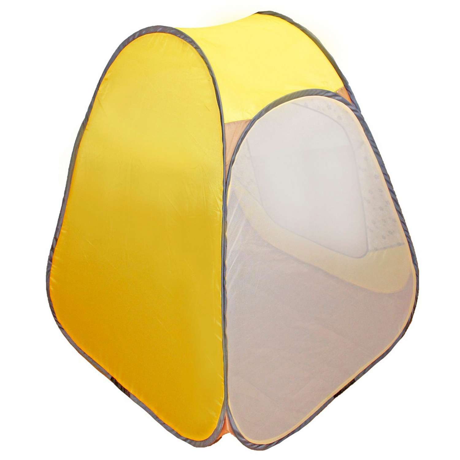Палатка Zabiaka детская игровая «Радужный домик» 80 × 55 × 40 см принт «Цветы на жёлтом» - фото 3