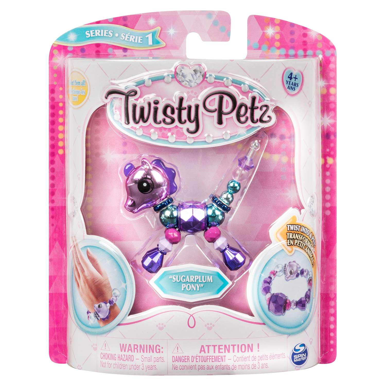 Набор Twisty Petz Фигурка-трансформер для создания браслетов Sugarplum Pony 6044770/20104524 - фото 1