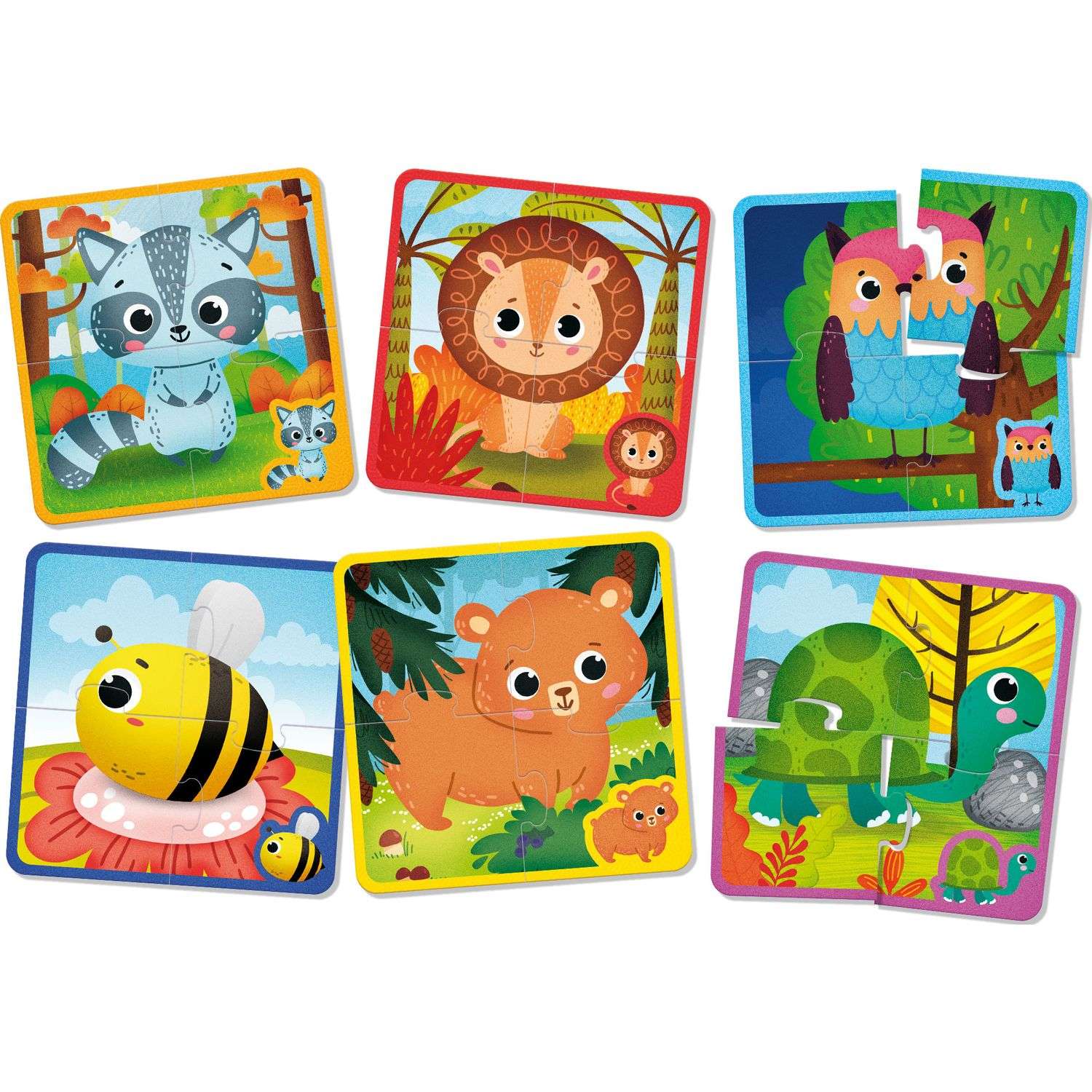 Игра развивающая Lisciani Montessori baby Touch puzzle R92680 - фото 4