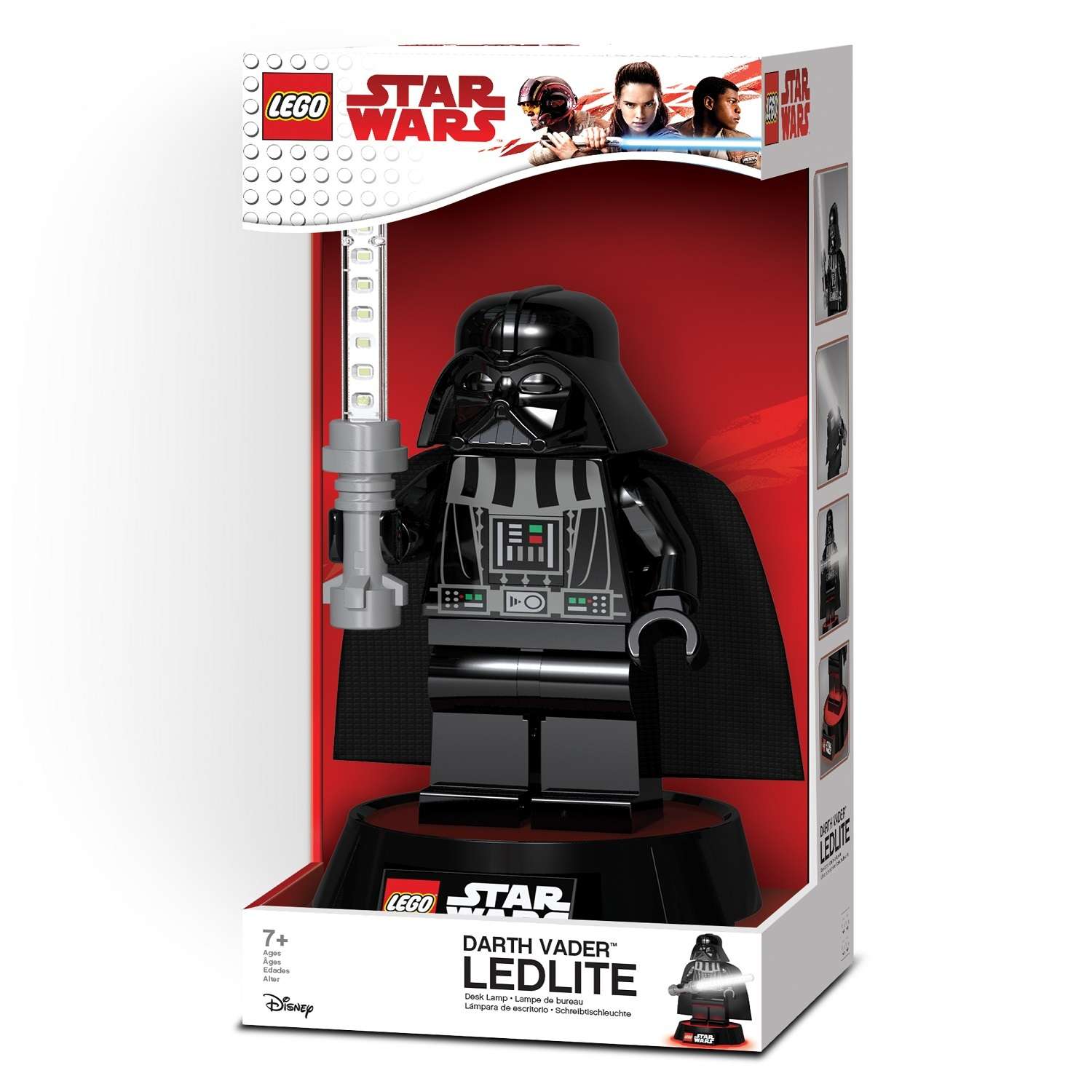 Минифигура-фонарь LEGO Darth Vader LGL-LP15 - фото 2