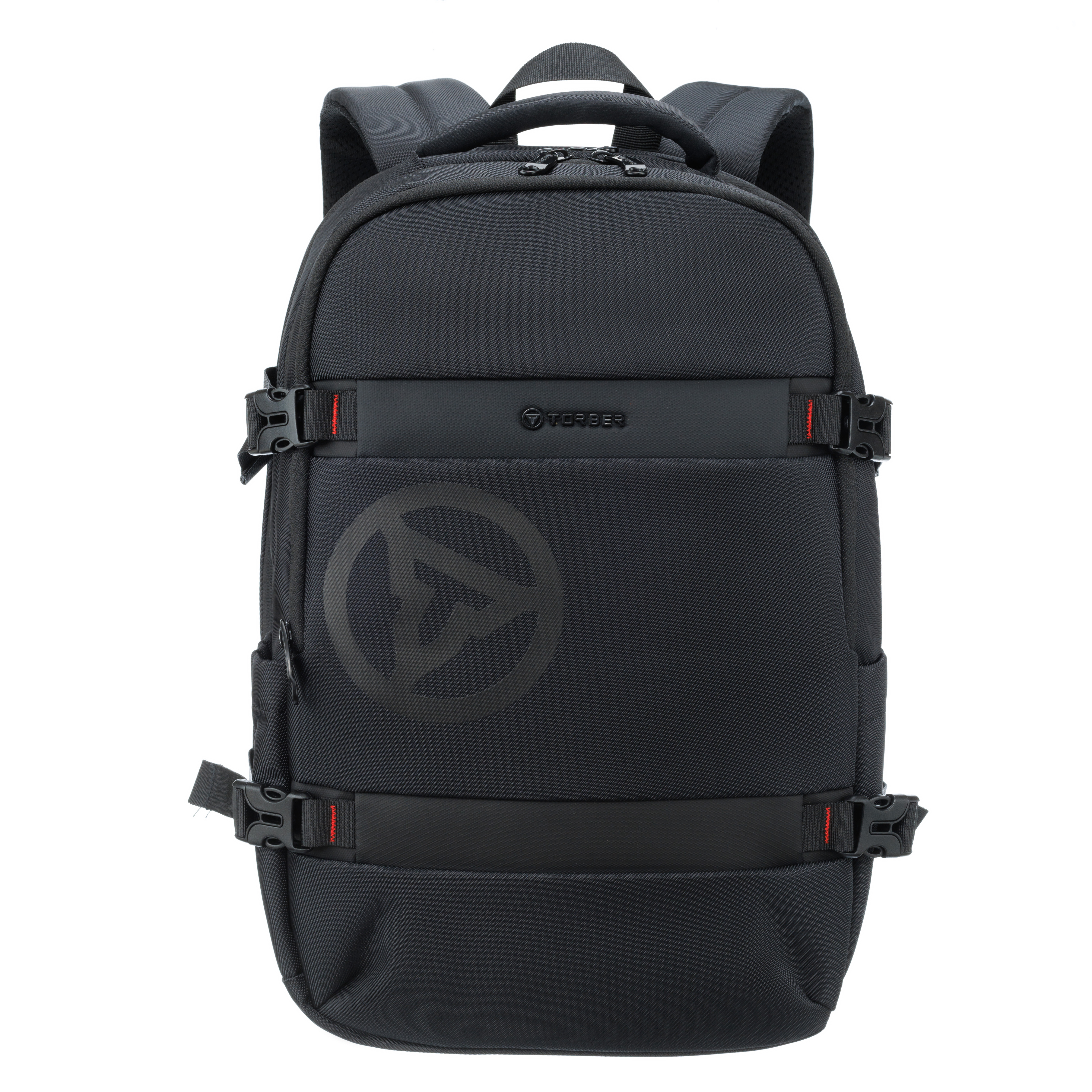 Рюкзак TORBER VOYAGE с отделением для ноутбука 18 дюймов черный - фото 1
