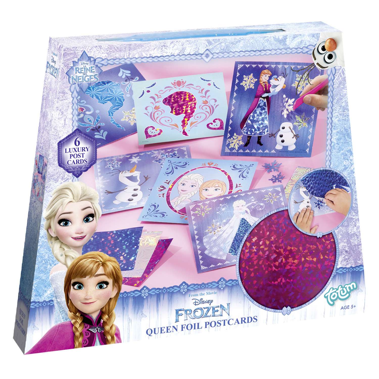 Набор TOTUM Frozen foil post card - фото 1