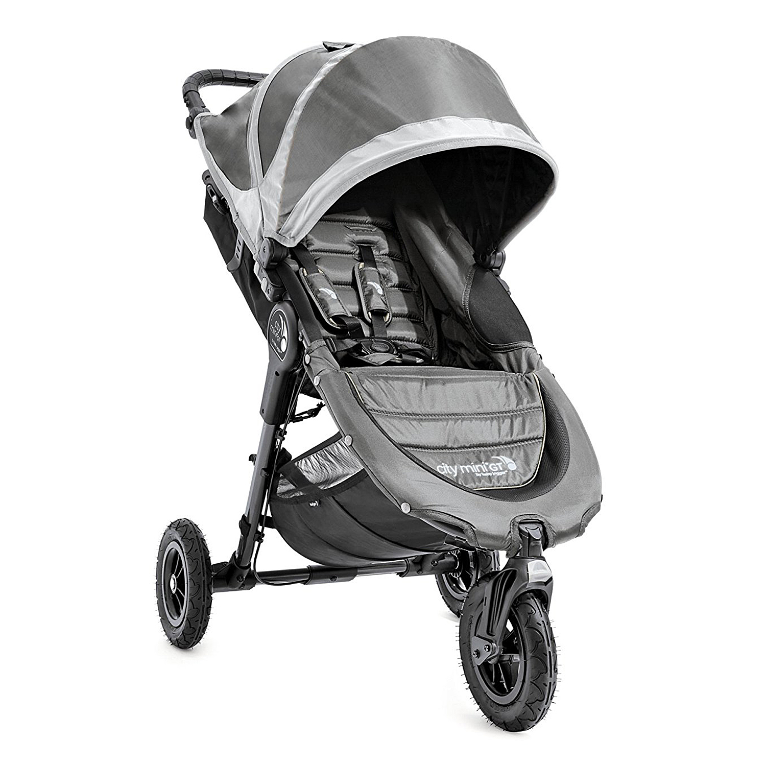 Коляска Baby Jogger City Mini GT с бампером Gray - фото 6