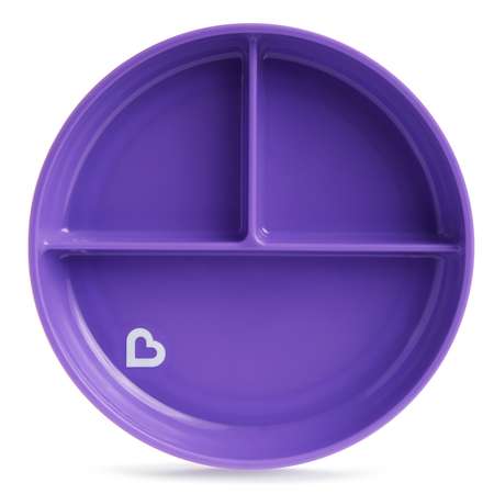Тарелка Munchkin на присоске Фиолетовая