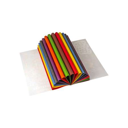 Бумага цветная CReATiViKi двусторонняя газетная 16 листов 8 цветов 45 г/м2 А4 200х275 мм на скрепке 5 шт