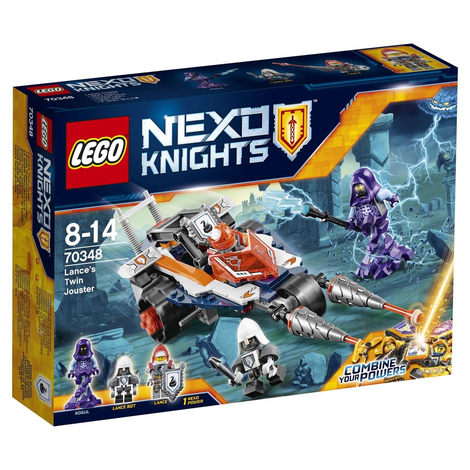 Конструктор LEGO Nexo Knights Турнирная машина Ланса (70348) - фото 2
