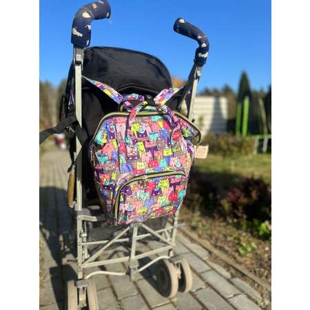 Рюкзак для мамы и малыша LATS с креплением на коляску