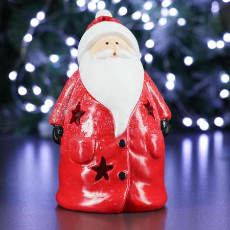 Фигура Хорошие сувениры с подсветкой «Дед Мороз» 11х9х15см