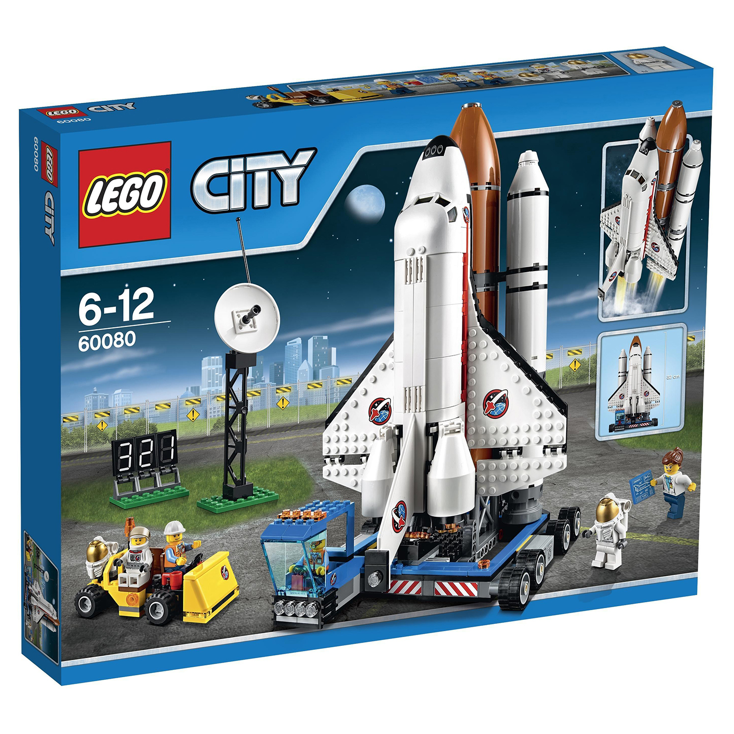 Конструктор LEGO City Space Port Космодром (60080) купить по цене 6999 ₽ в  интернет-магазине Детский мир