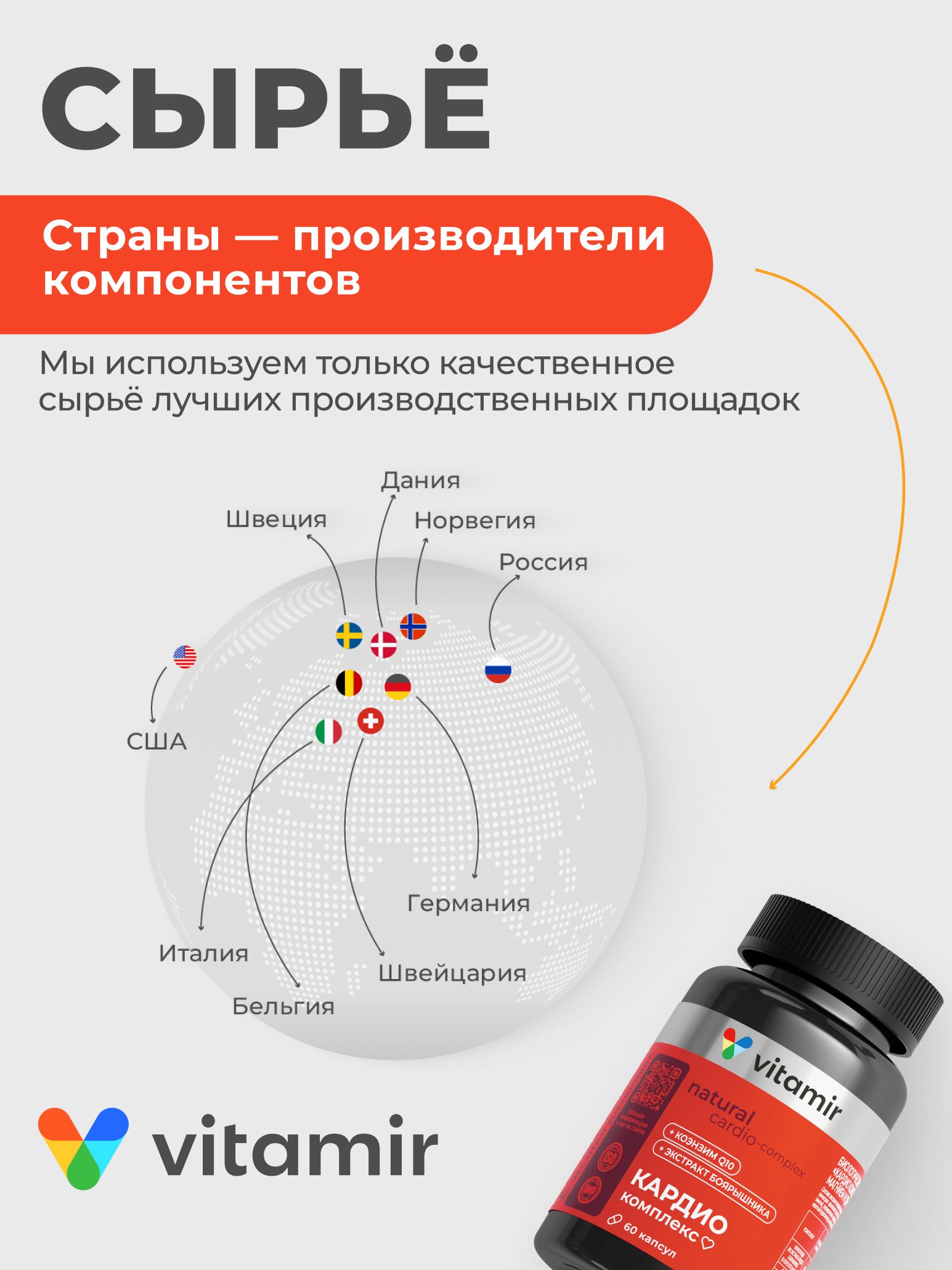 БАД для вен и сосудов VITAMIR для вен и сосудов - фото 8