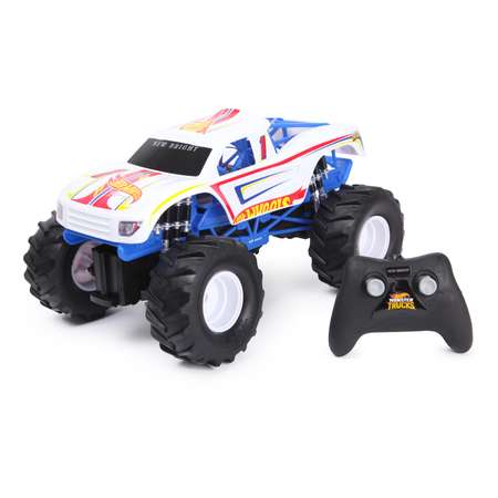 Машина Hot Wheels РУ 1:15 Monster Truck Racing 1 Белый 61550U