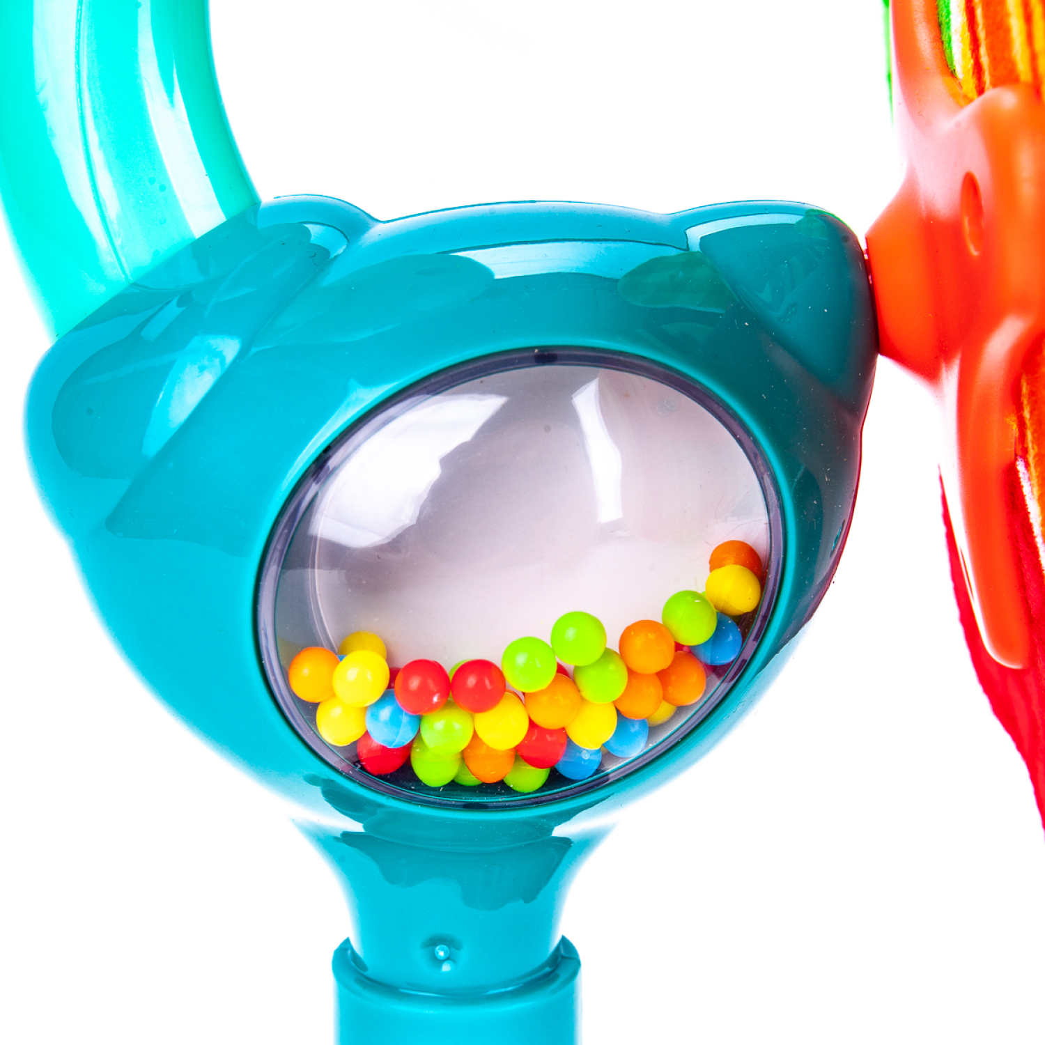 Погремушка на присоске Baby and Kids Птичка с шариками для малышей - фото 4