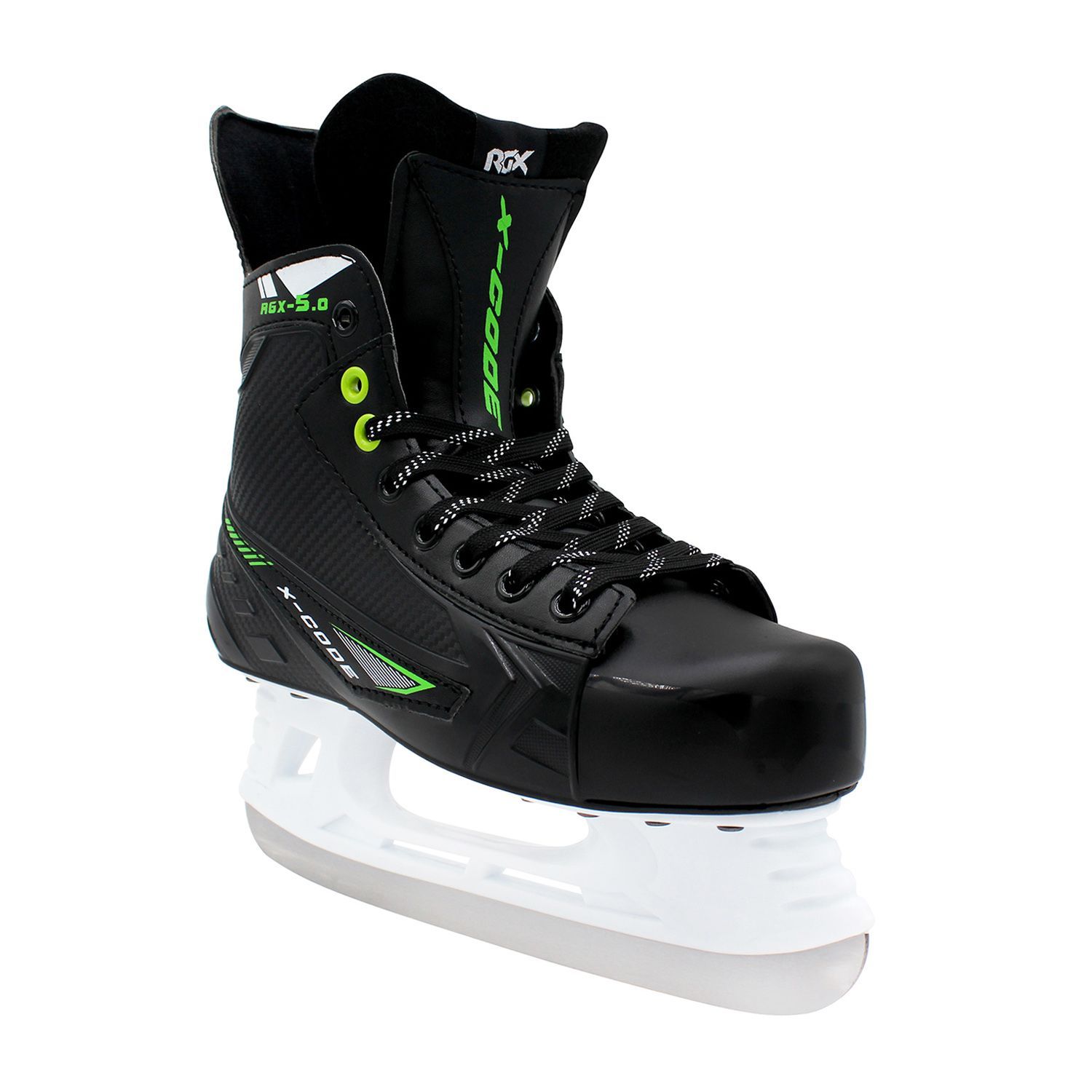 Хоккейные коньки RGX RGX-5.0 X-Code Green 37 - фото 5