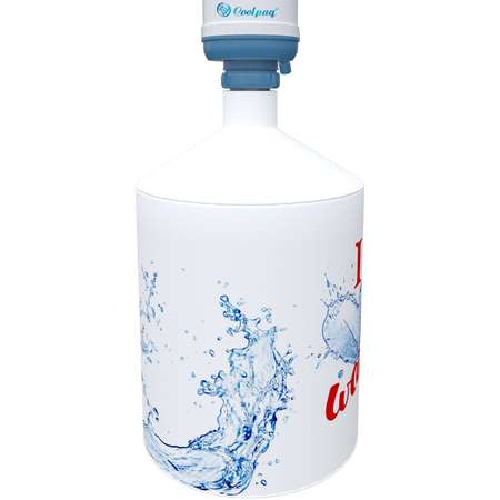 Чехол на бутыль 19л Coolpaq I Love Water