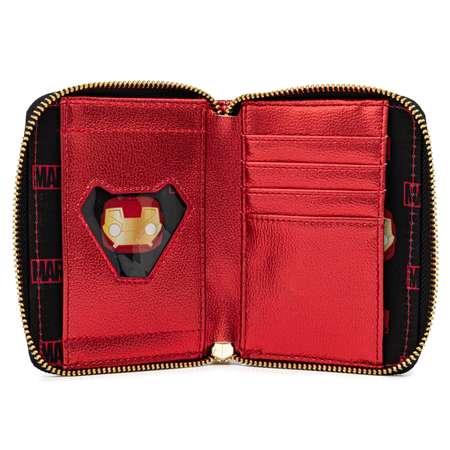 Кошелек Funko Loungefly Marvel Ironman Head Zip Around Wallet MVWA0154