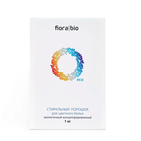 Эко порошок Fiora|Bio концентрированный для стирки цветного белья 1кг