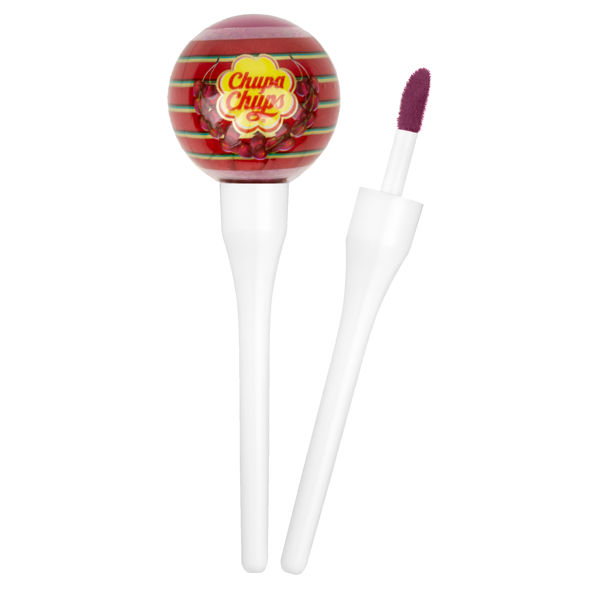 Chupa Chups Стойкая помада-тинт для губ, оттенок 08 Cherry - Вишня, Locker Lip Tint