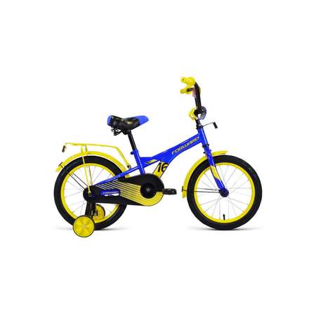 Велосипед детский Forward CROCKY 16 2022 синий/желтый