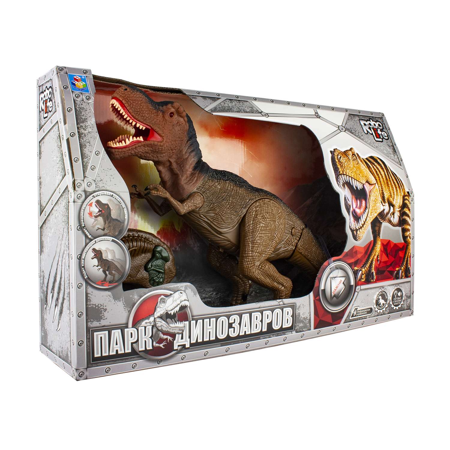 Игрушка 1TOY Динозавр Тираннозавр интерактивная Т16706 - фото 2