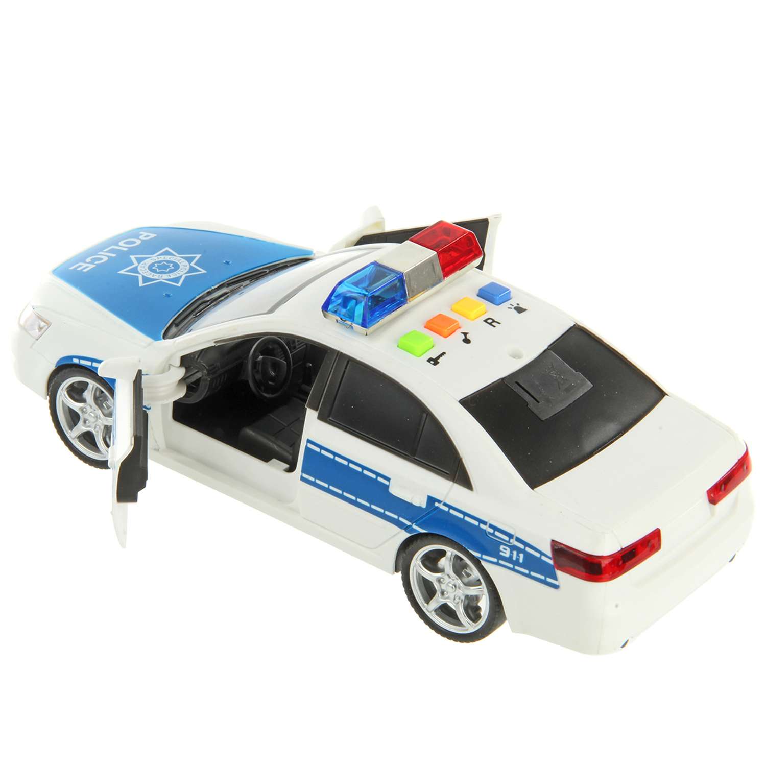 Машина Drift Полиция со светом и звуком 57243 - фото 4