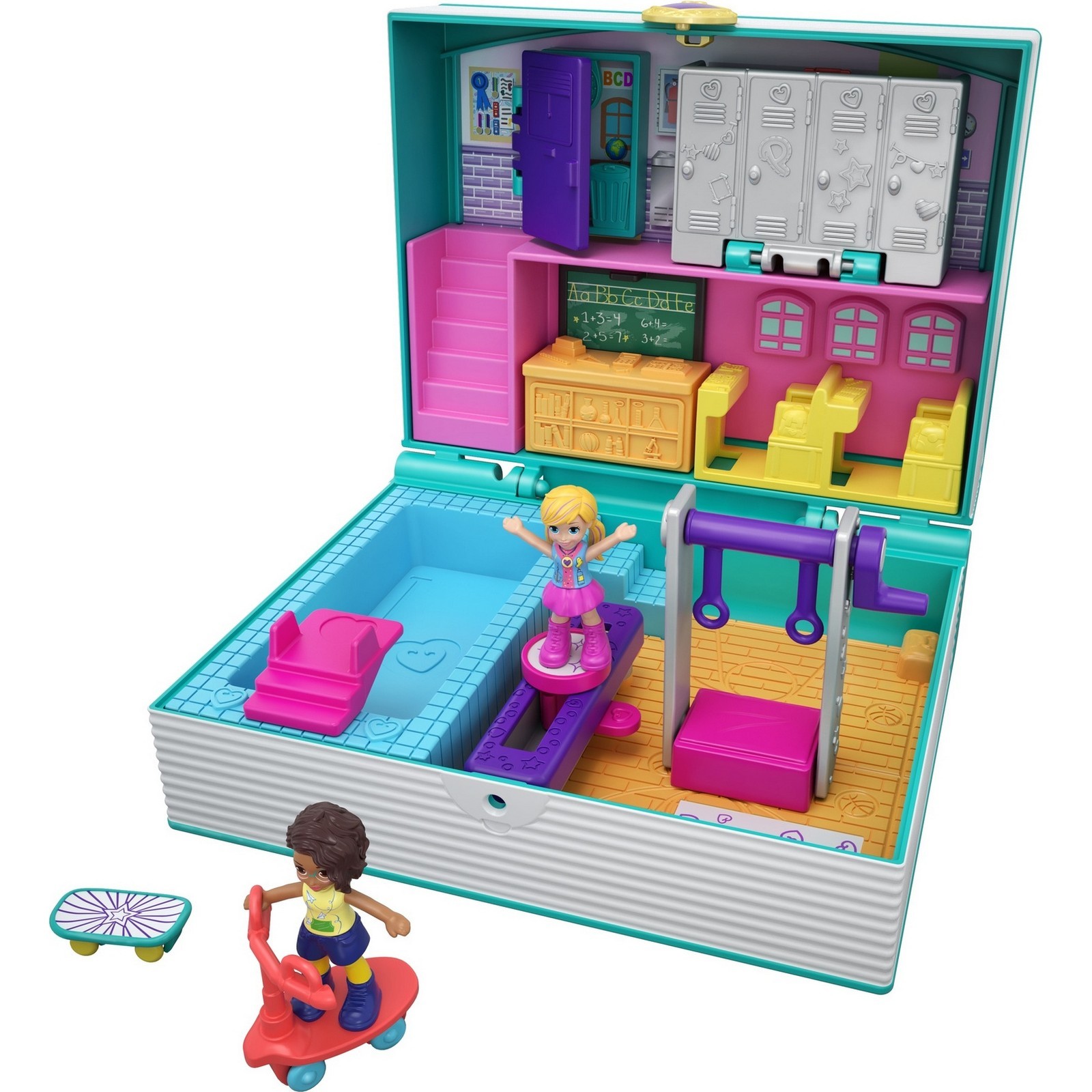 Набор игровой POLLY POCKET Мини Средняя школа GFM48 FRY35 - фото 1