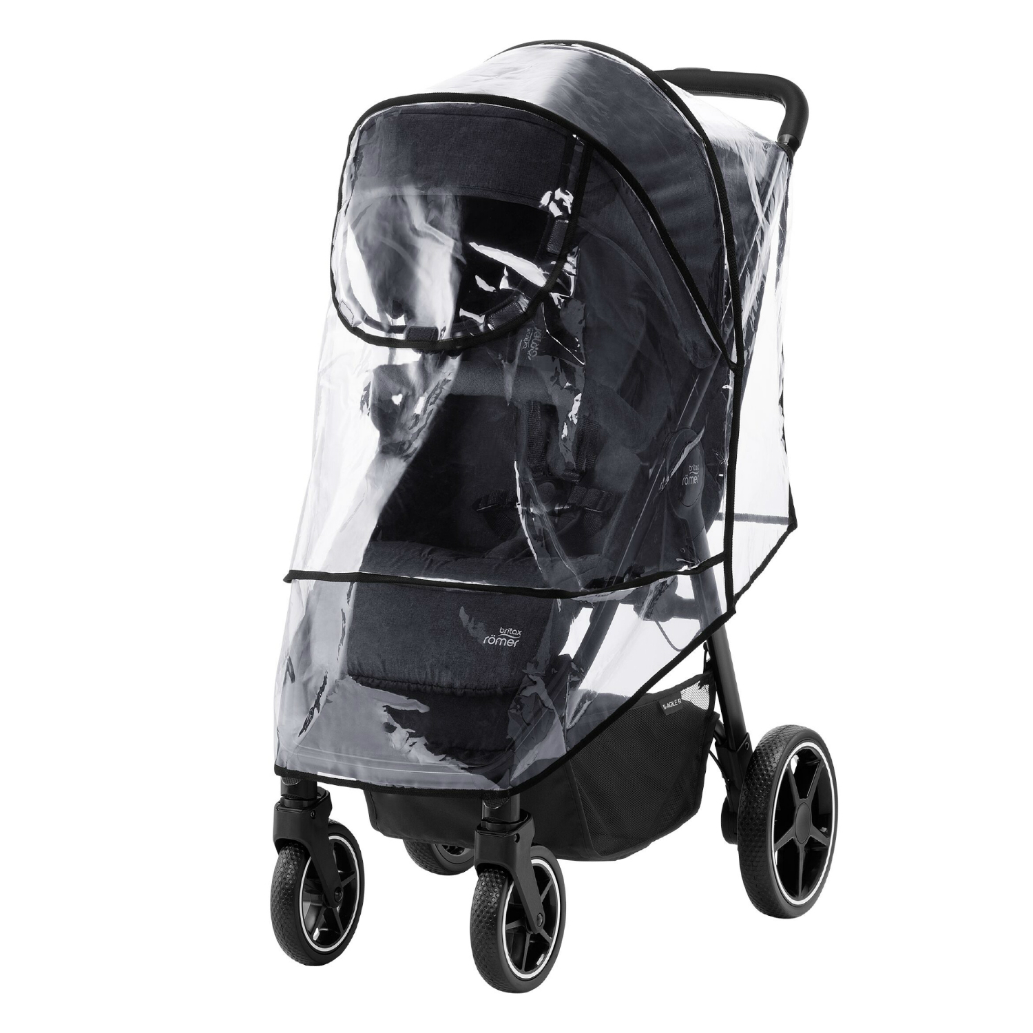 Коляска Britax Roemer B-Agile R Black Shadow-brown - фото 5