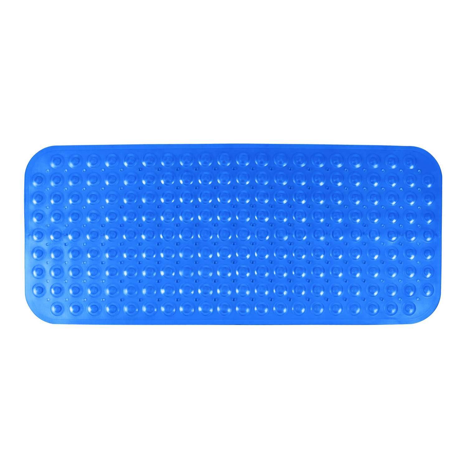 Коврик FOVERO для ванной SPA прозрачный Пузырьки 70х38 см синий - фото 2